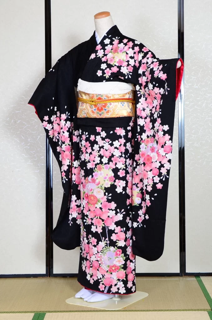 Furisode Kimono FK1-238 Dress Form