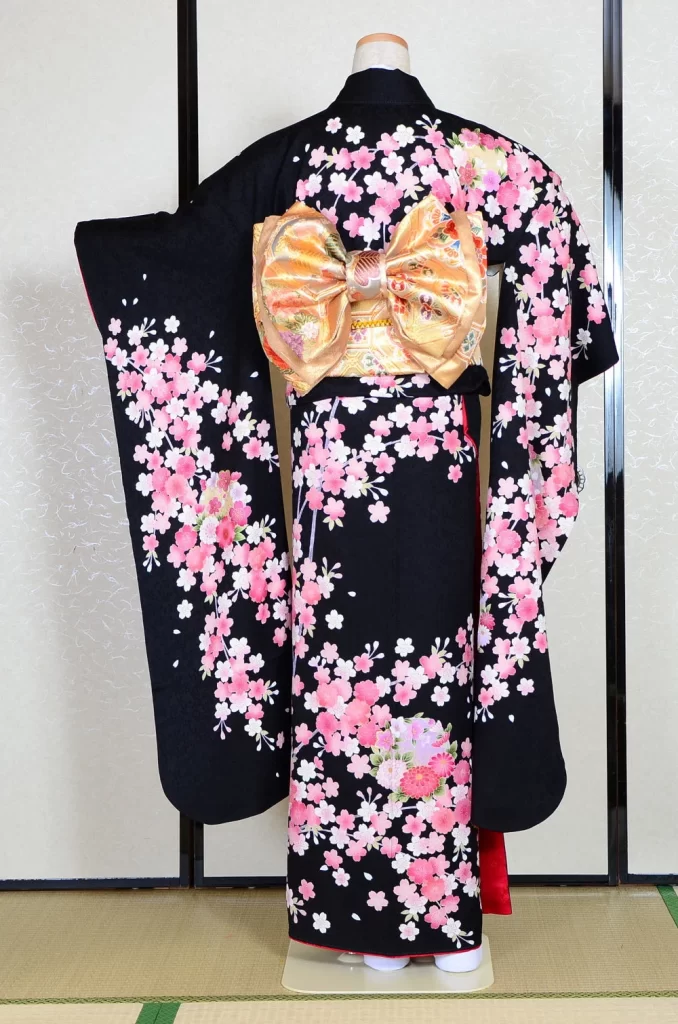 Furisode Kimono FK1-238 Dress Form