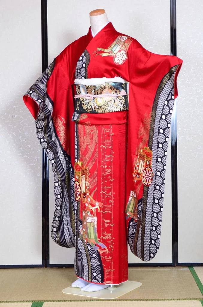 Furisode Kimono FK1-307 Dress Form