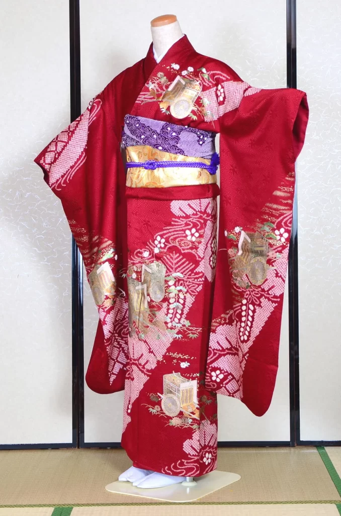 Furisode Kimono FK1-326 Dress Form