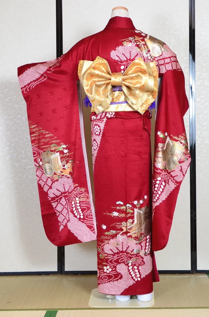 Furisode Kimono FK1-326 Dress Form