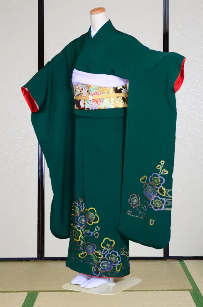 Furisode Kimono FK1-351 Dress Form