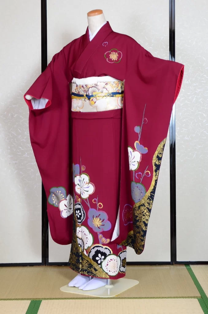 Furisode Kimono FK1-444 Dress Form