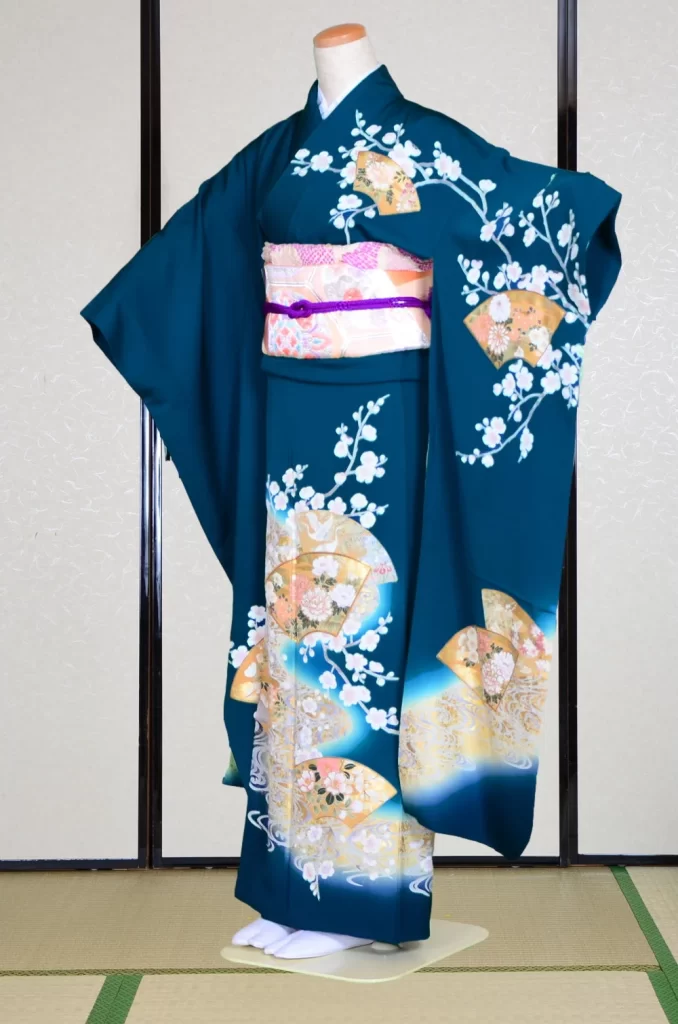 Furisode Kimono FK1-355 Dress Form
