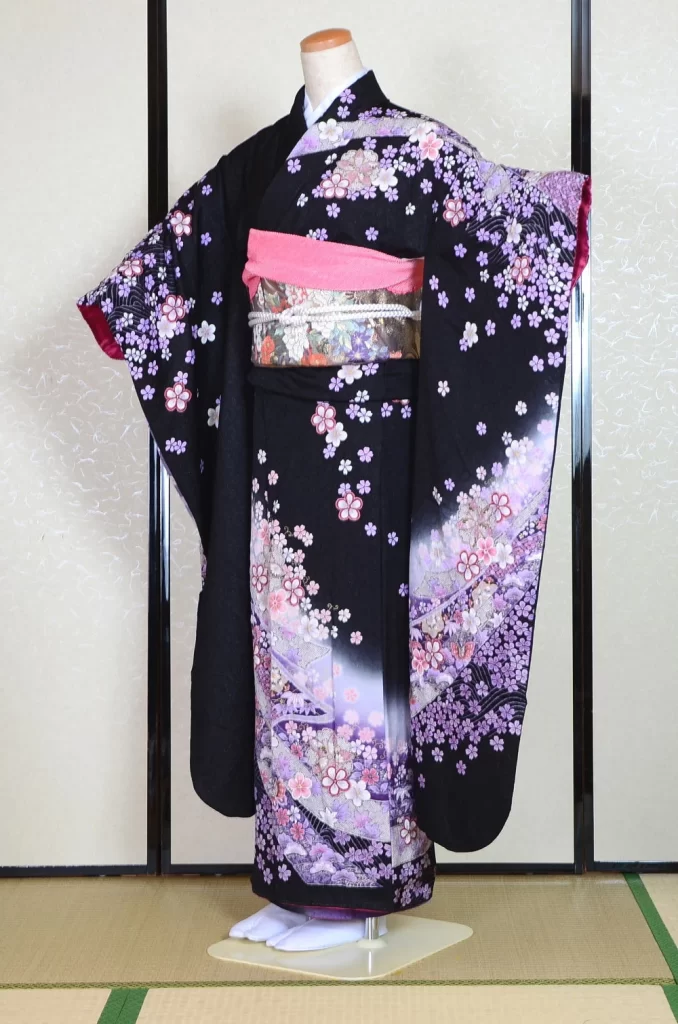 Furisode Kimono FK1-360 Dress Form