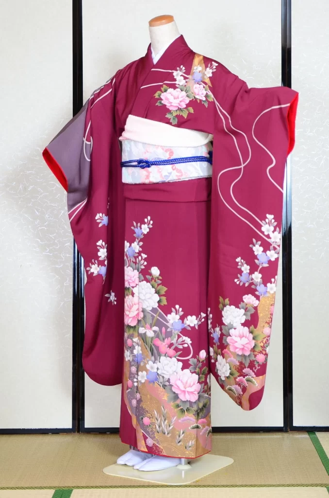 Furisode Kimono FK1-362 Dress Form