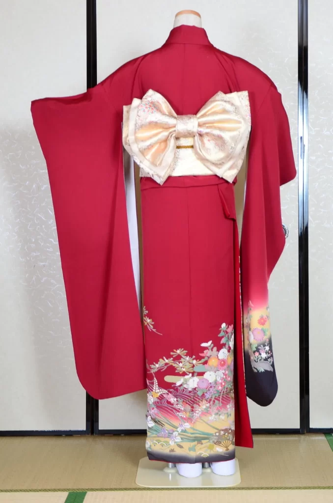 Furisode Kimono FK1-363 Dress Form