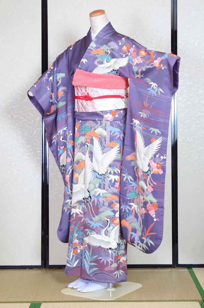 Furisode Kimono FK1-366 Dress Form