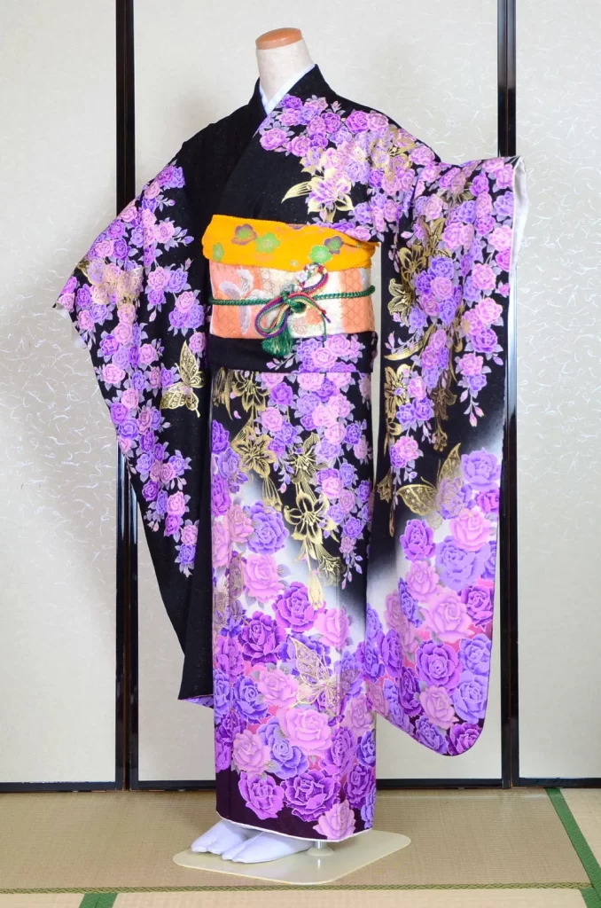 Furisode Kimono FK1-368 Dress Form