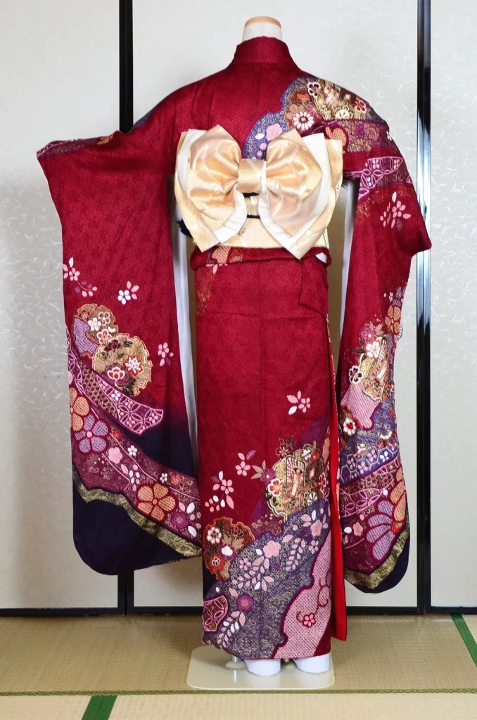 Furisode Kimono FK1-371 Dress Form