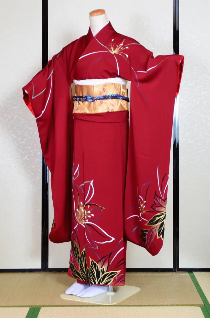 Furisode Kimono FK1-378 Dress Form