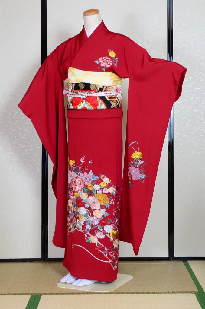 Furisode Kimono FK1-447 Dress Form