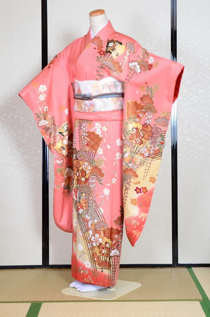 Furisode Kimono FK1-436 Dress Form
