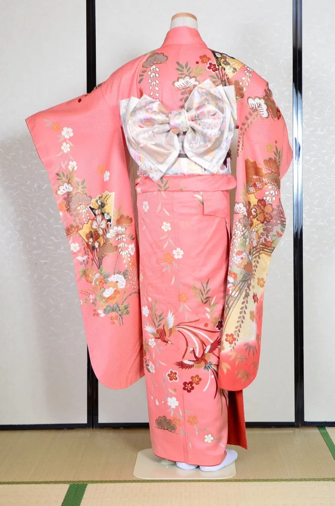 Furisode Kimono FK1-436 Dress Form