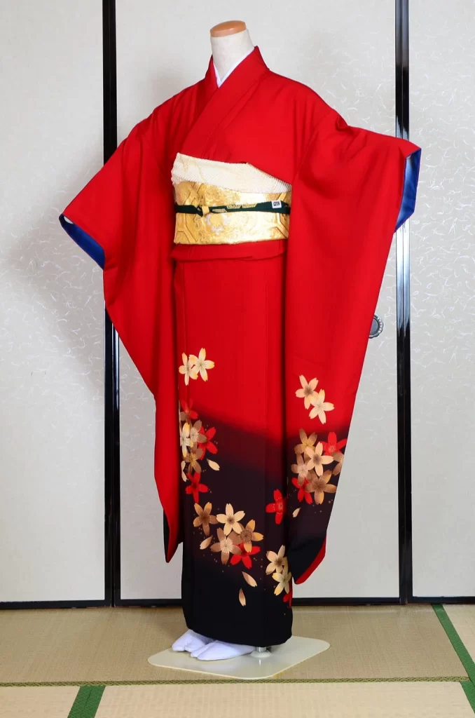 Furisode Kimono FK1-437 Dress Form