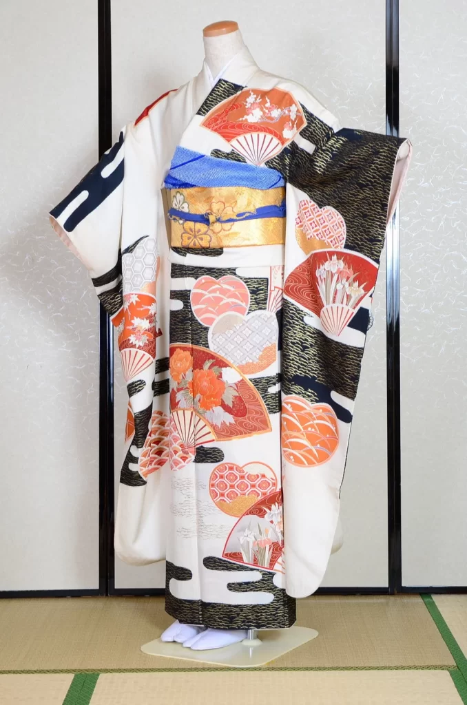 Furisode Kimono FK1-439 Dress Form