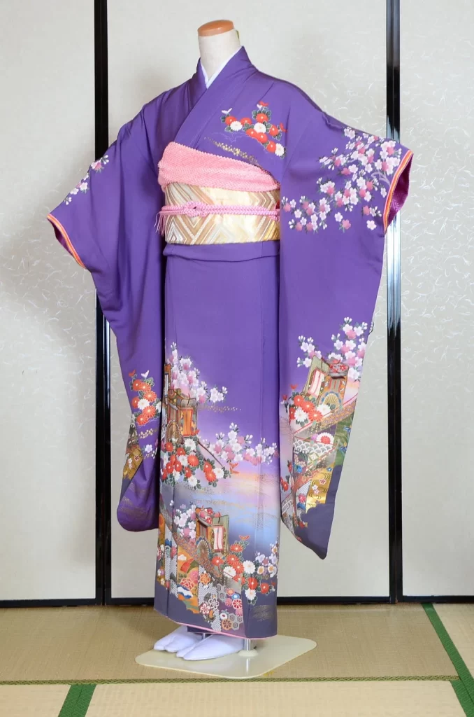 Furisode Kimono FK1-442 Dress Form