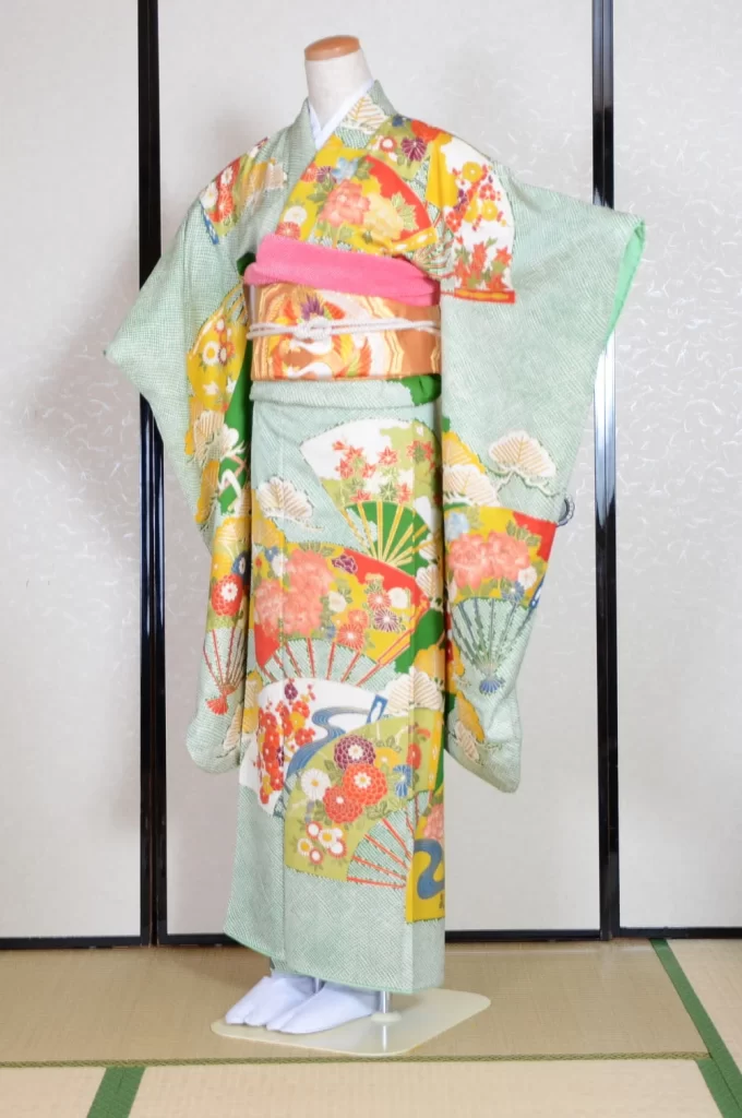 Furisode Kimono FK1-564 Dress Form