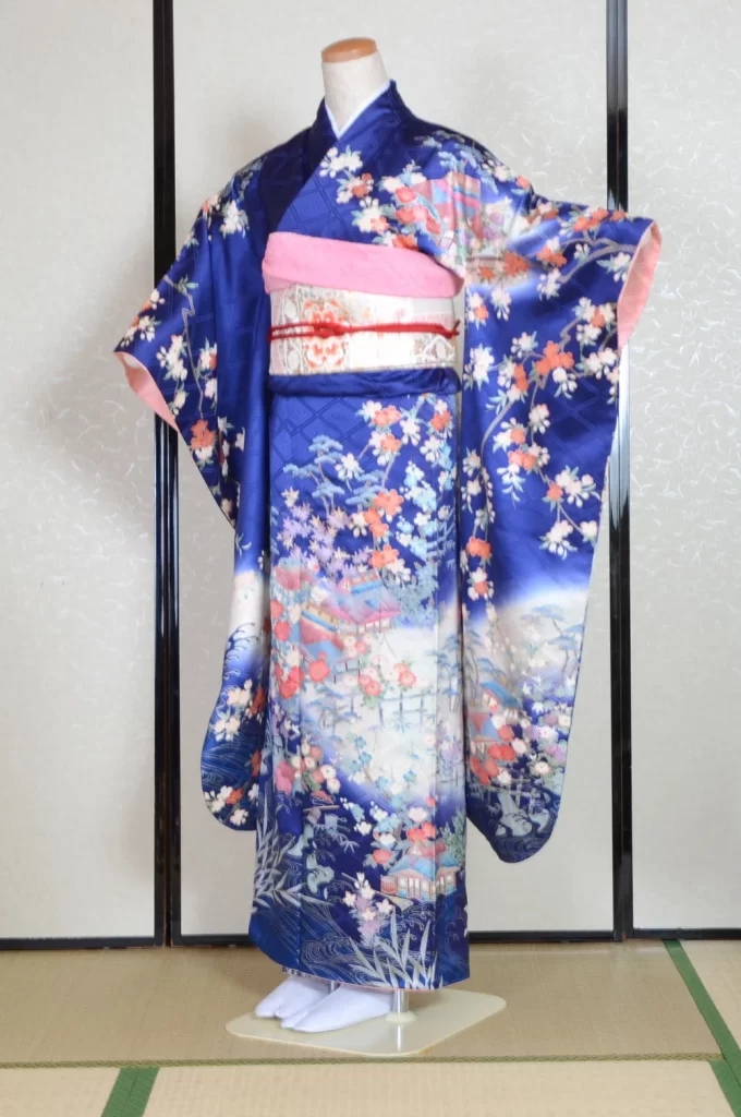 Furisode Kimono FK1-565 Dress Form