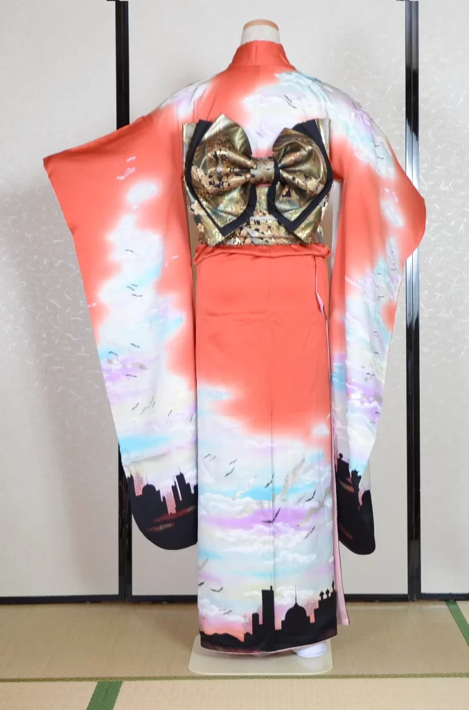 Furisode Kimono FK1-570 Dress Form