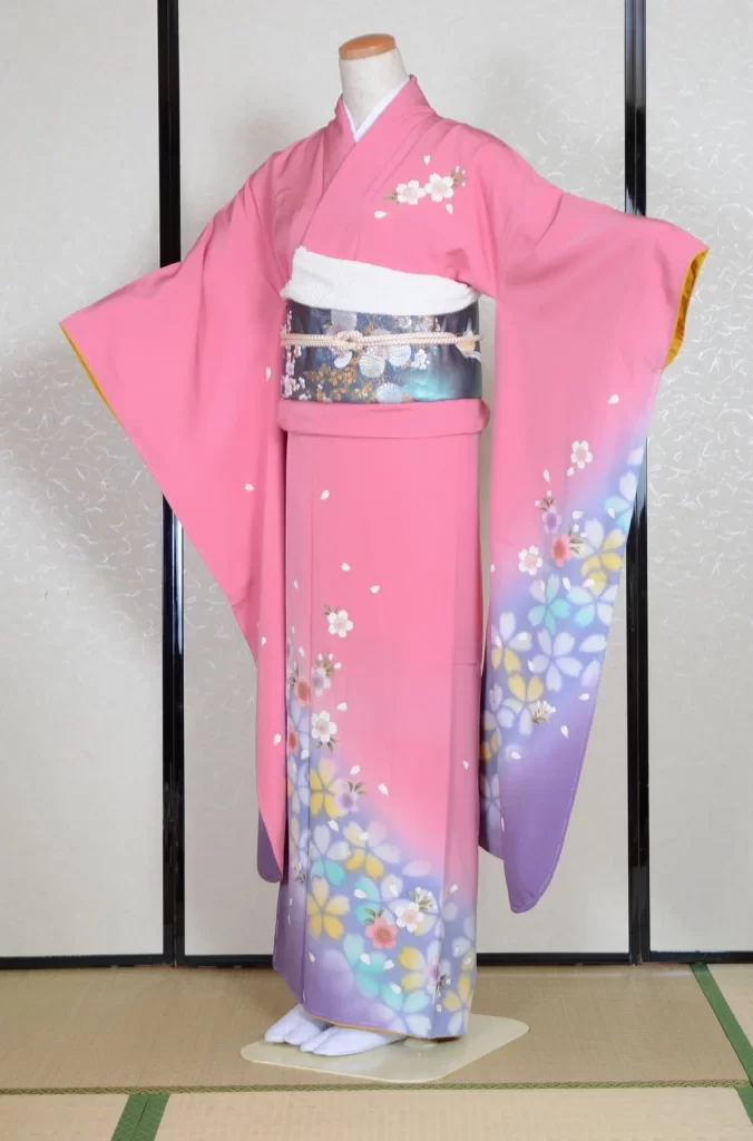 Furisode Kimono FK1-571 Dress Form