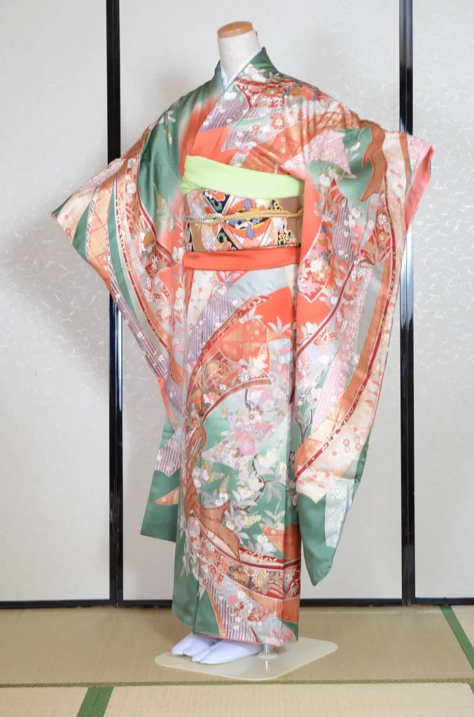 Furisode Kimono FK1-572 Dress Form