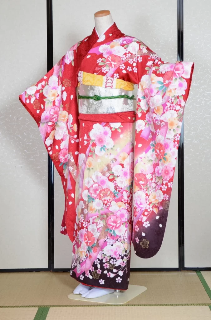 Furisode Kimono FK1-574 Dress Form