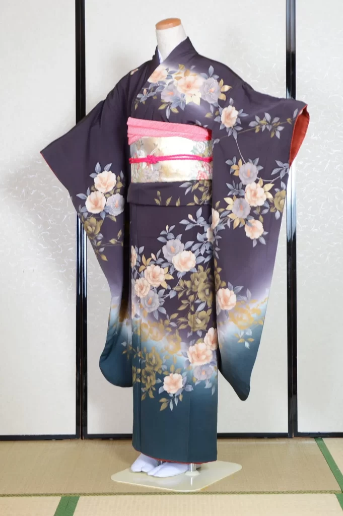 Furisode Kimono FK1-575 Dress Form