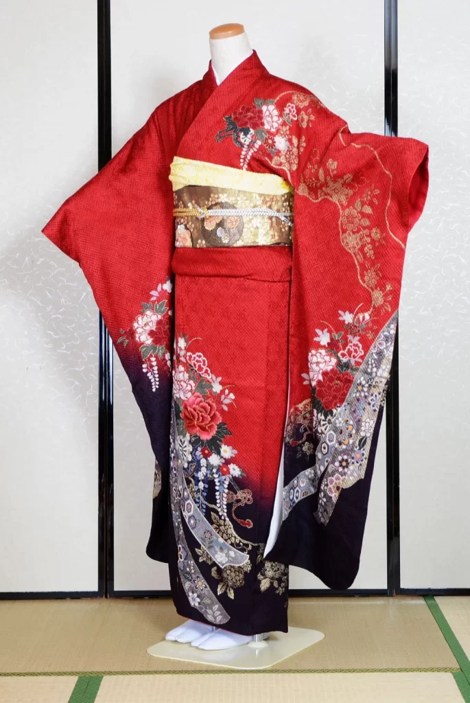 Furisode Kimono FK1-577 Dress Form