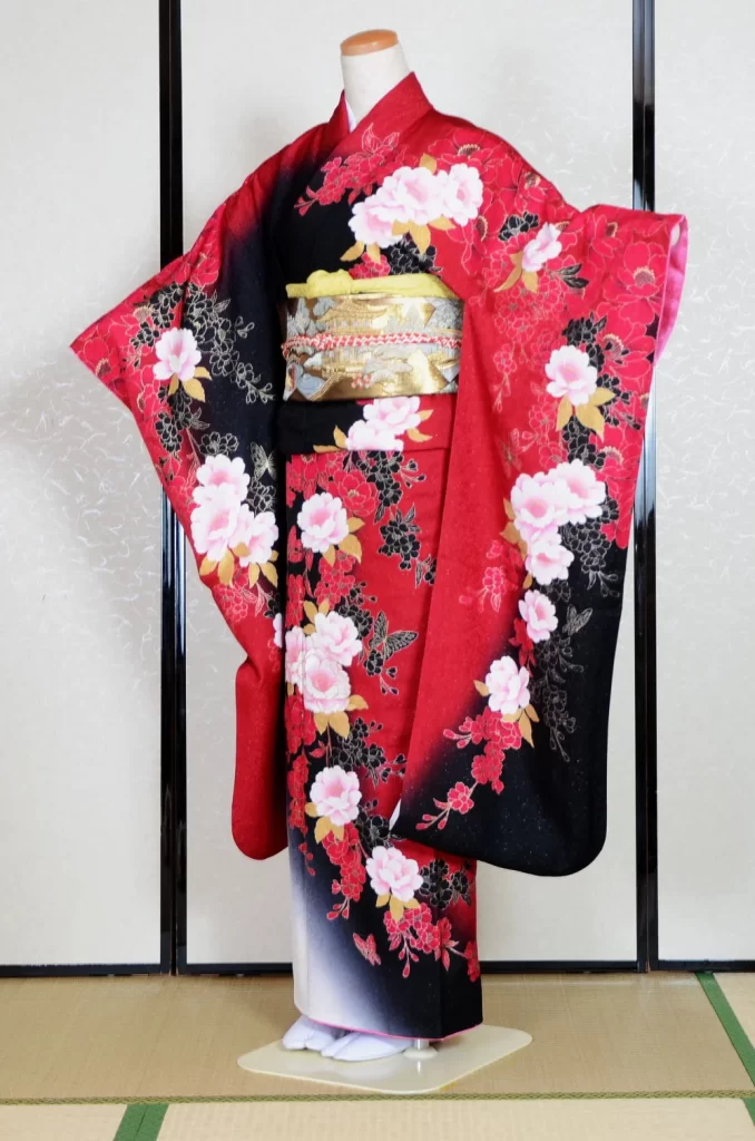 Furisode Kimono FK1-584 Dress Form