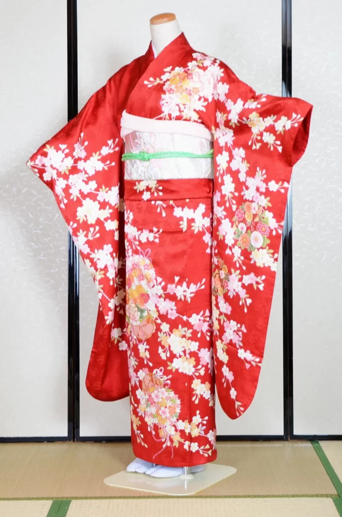 Furisode Kimono FK1-586 Dress Form