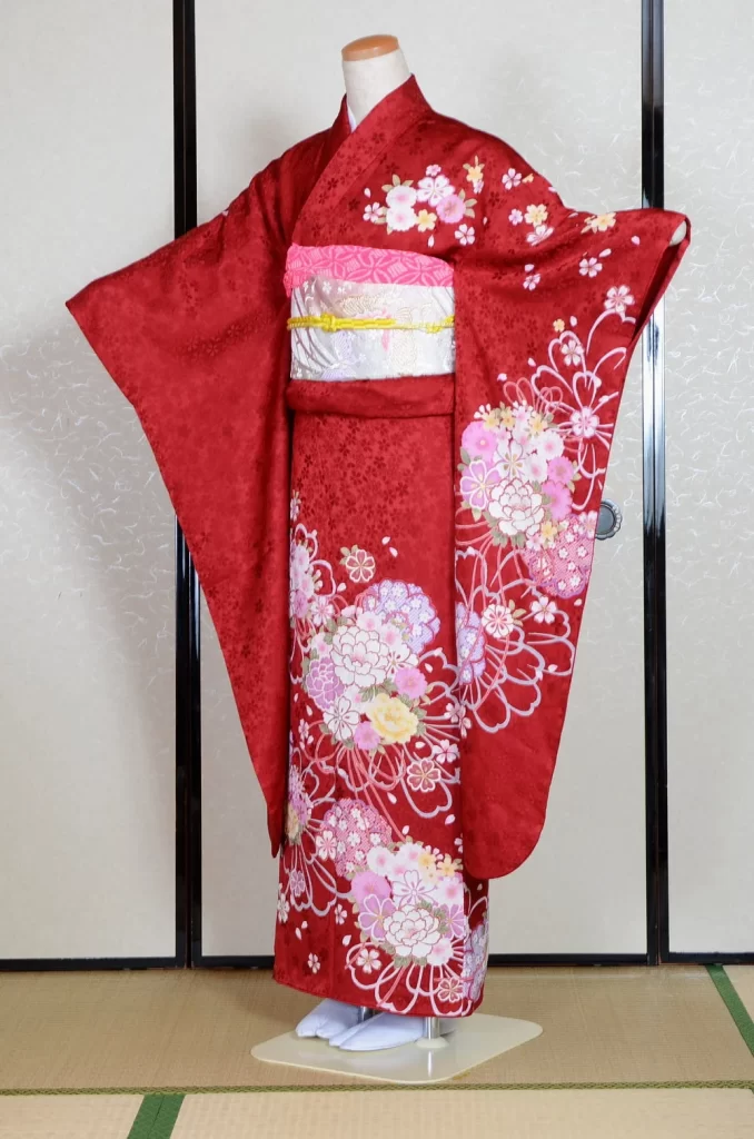 Furisode Kimono FK1-757 Dress Form