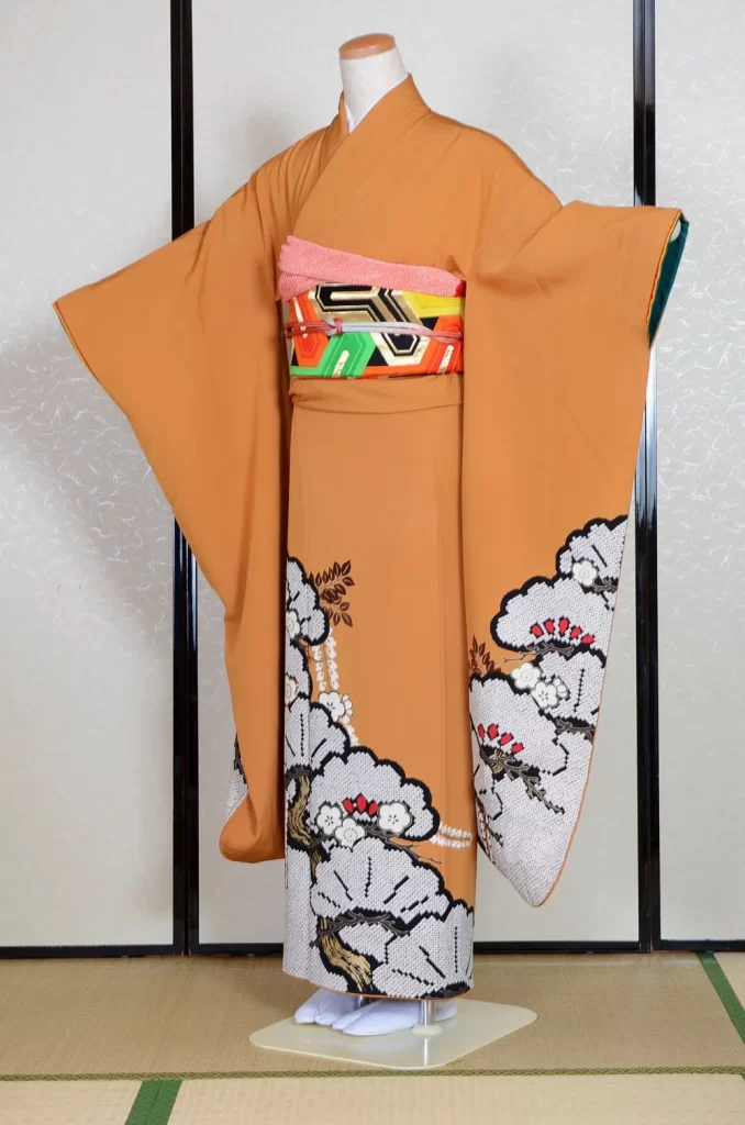 Furisode Kimono FK1-758 Dress Form