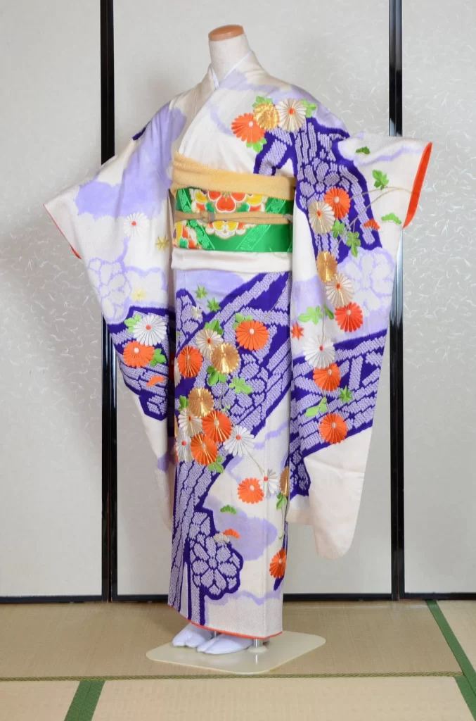 Furisode Kimono FK1-545 Dress Form