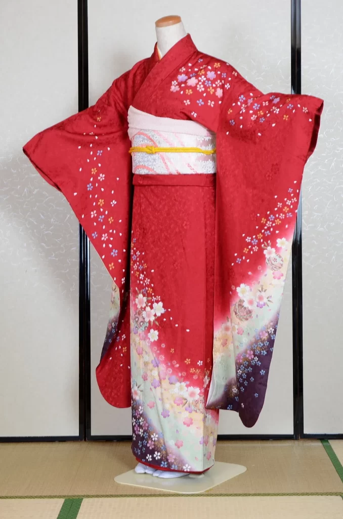 Furisode Kimono FK1-761 Dress Form