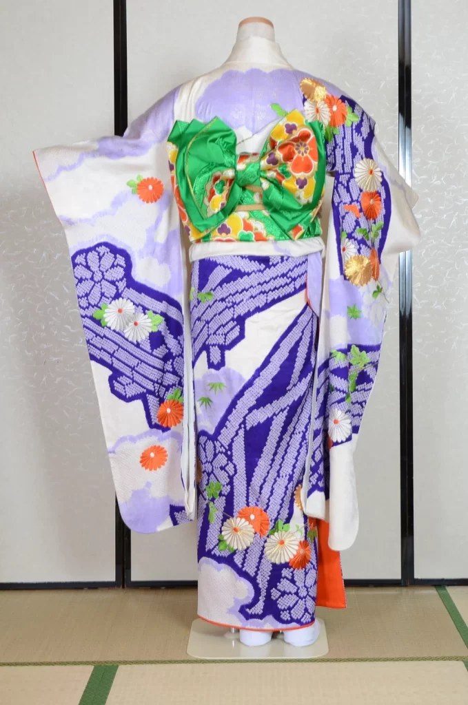 Furisode Kimono FK1-545 Dress Form