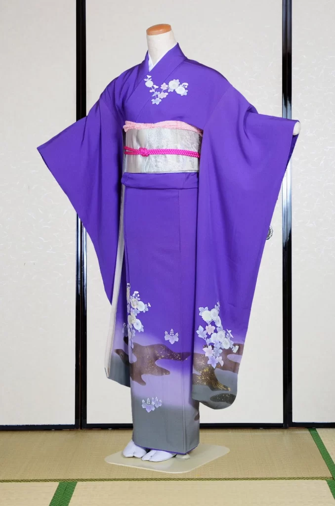 Furisode Kimono FK2-073 Dress Form