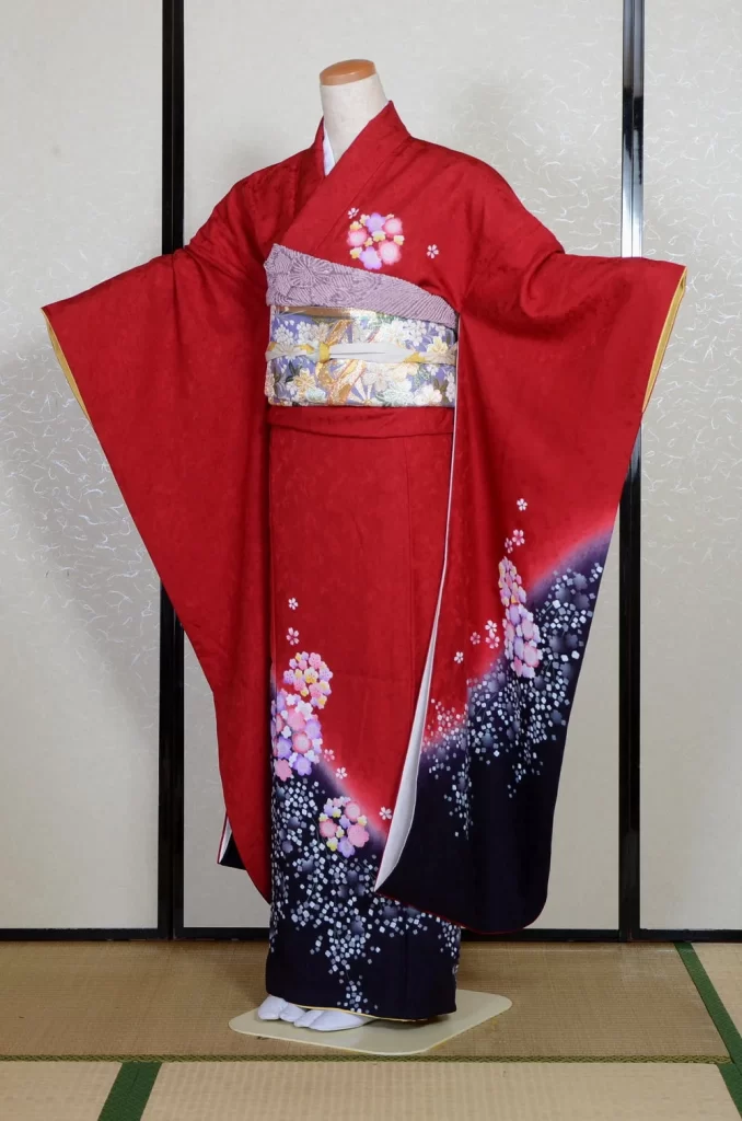 Furisode Kimono FK2-169 Dress Form