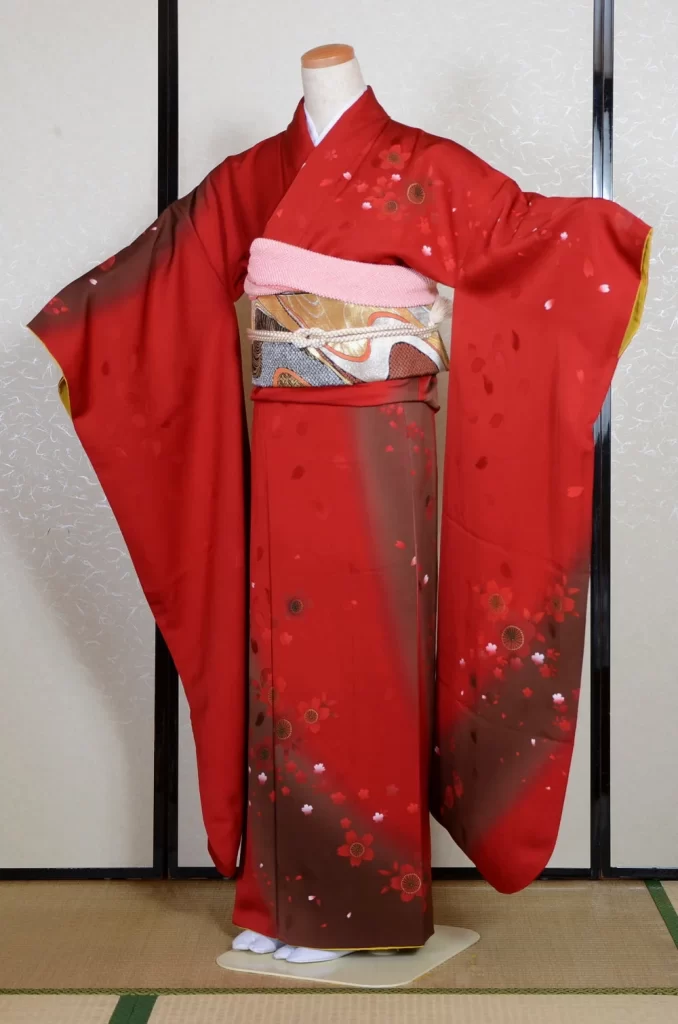 Furisode Kimono FK2-204 Dress Form