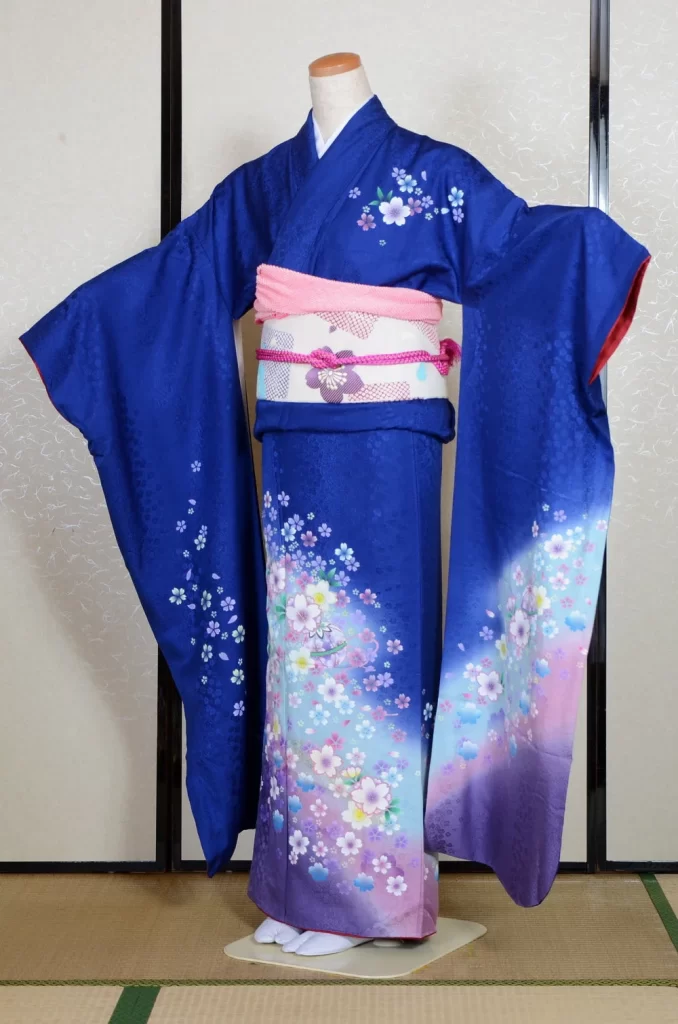 Furisode Kimono FK2-216 Dress Form