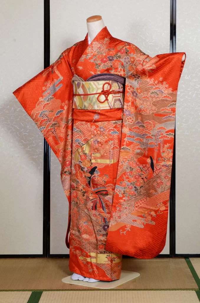 Furisode Kimono FK2-248 Dress Form