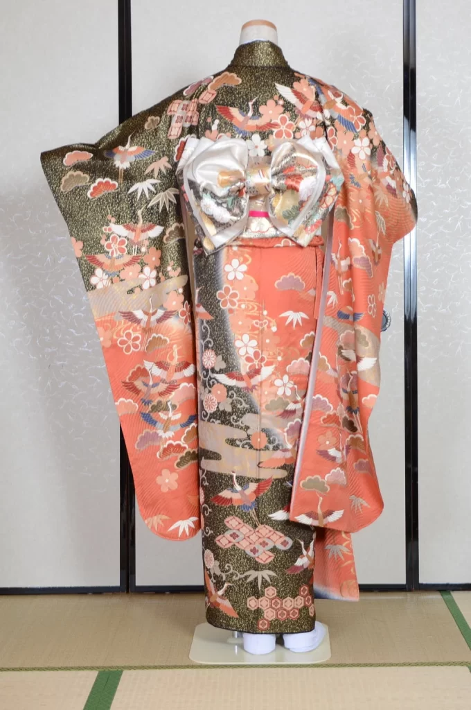 Furisode Kimono FK1-549 Dress Form