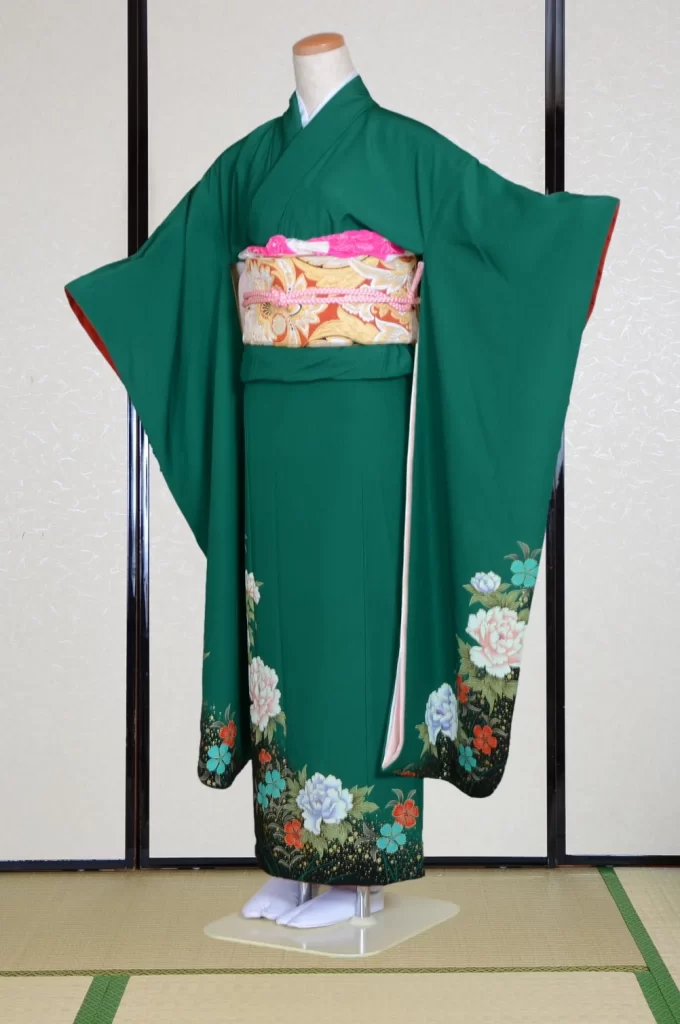 Furisode Kimono FK1-550 Dress Form
