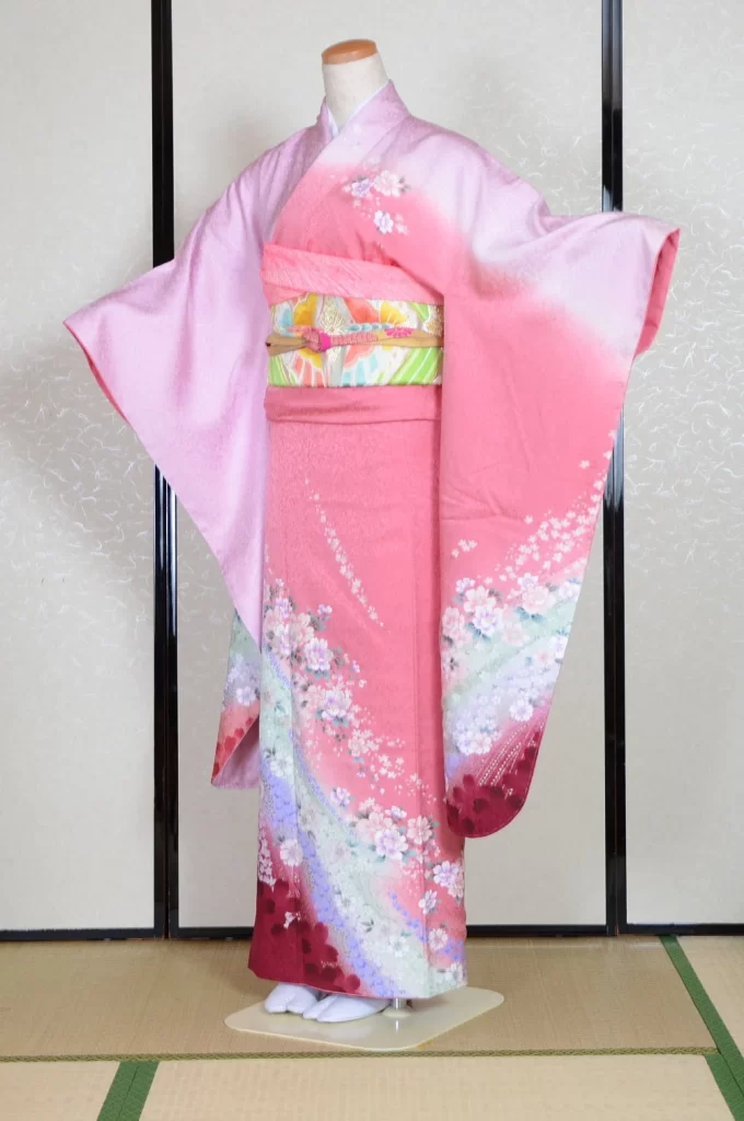 Furisode Kimono FK1-552 Dress Form