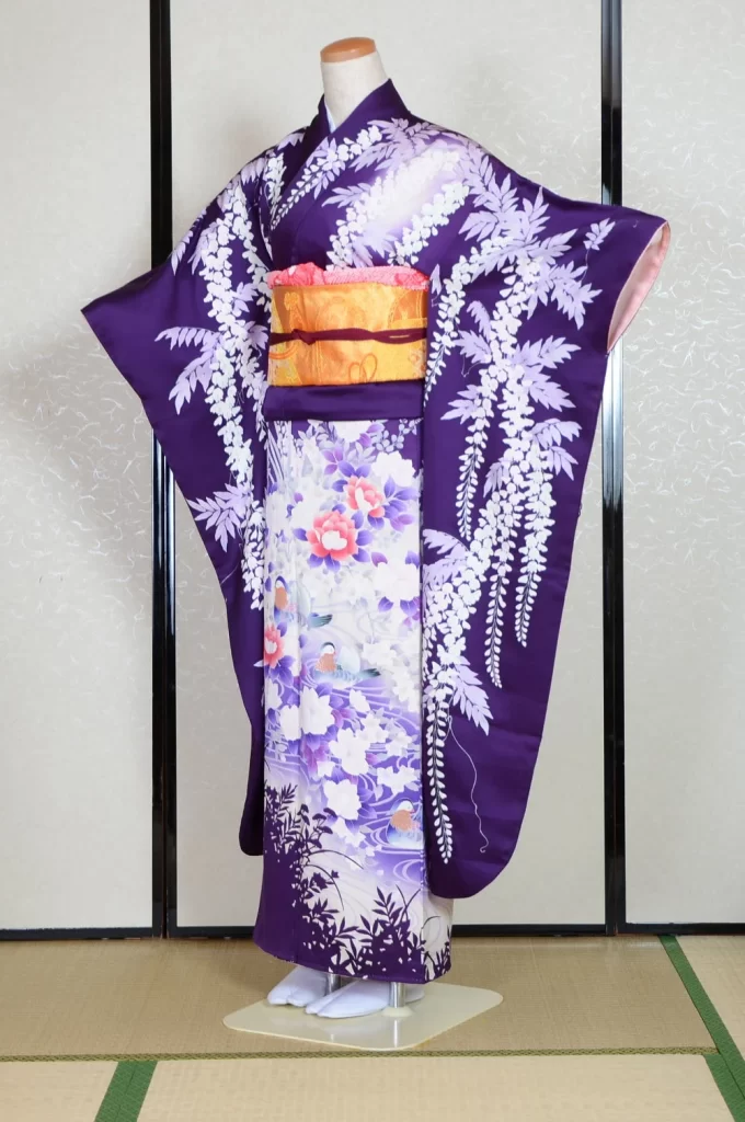 Furisode Kimono FK1-555 Dress Form