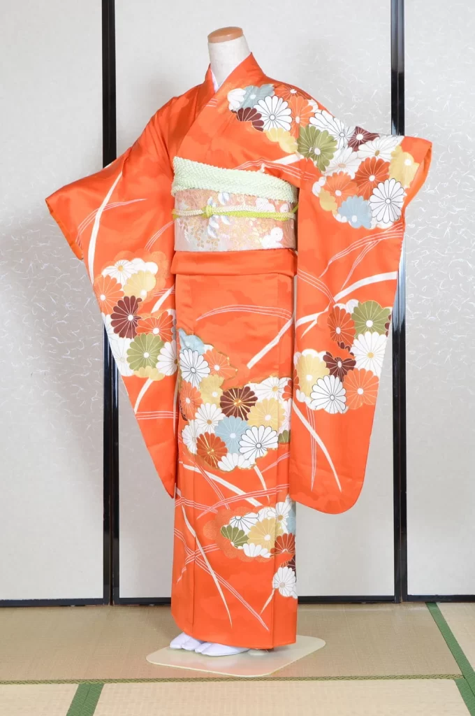 Furisode Kimono FK1-557 Dress Form