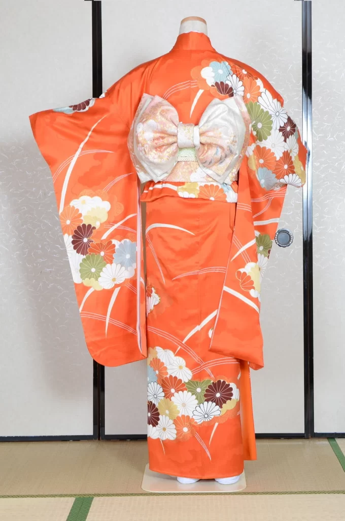 Furisode Kimono FK1-557 Dress Form