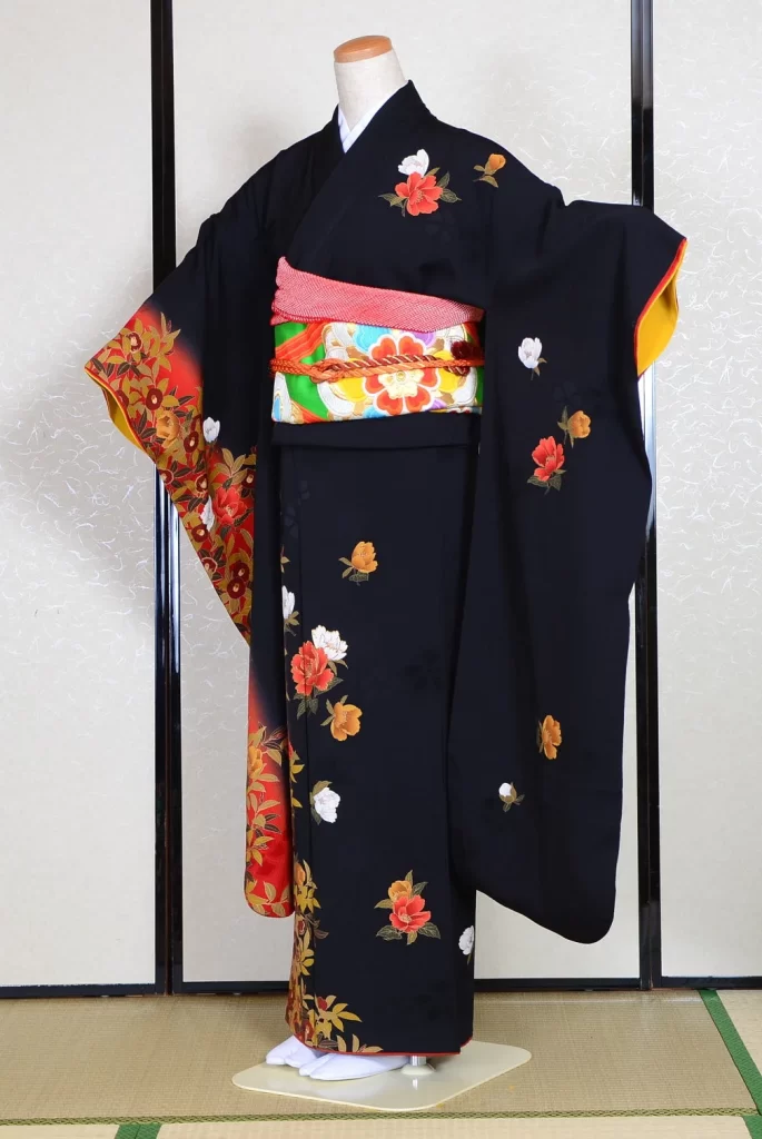 Furisode Kimono FK1-302 Dress Form