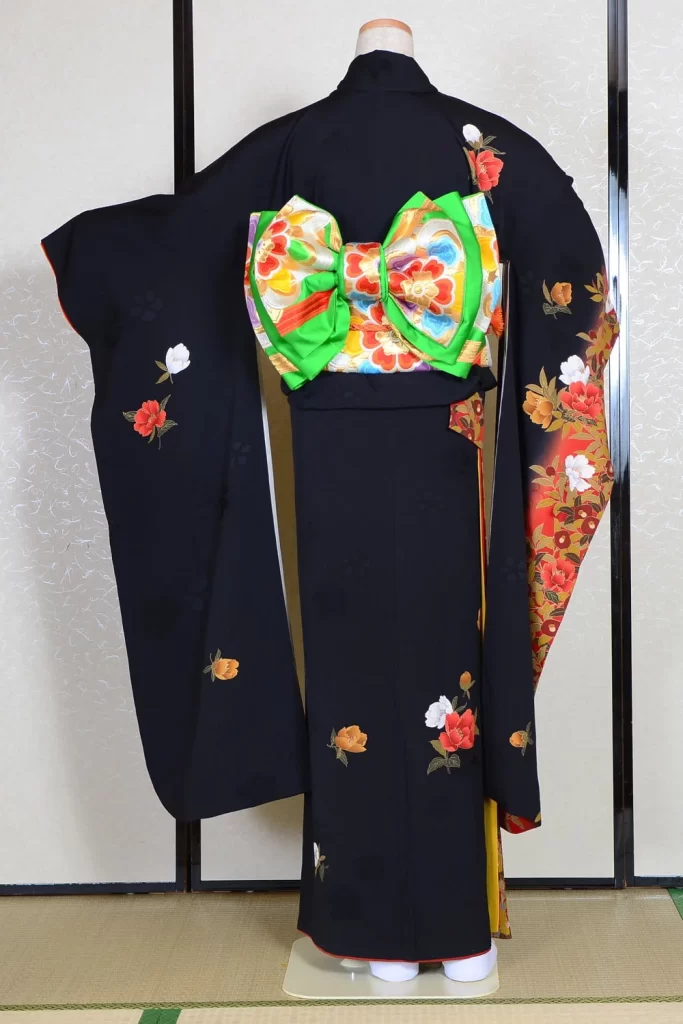 Furisode Kimono FK1-302 Dress Form