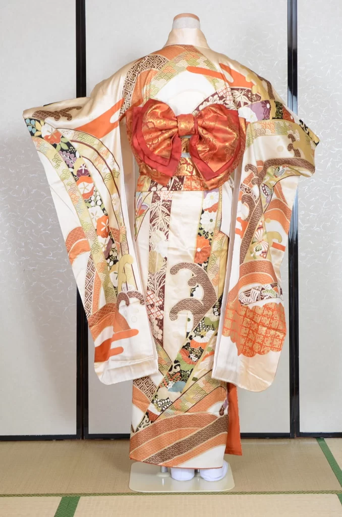 Furisode Kimono FK1-741 Dress Form